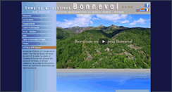 Desktop Screenshot of campingbonneval.com